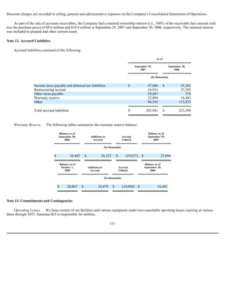  Sanmina-SCI's 2007 10-K