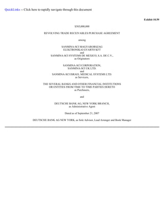  Sanmina-SCI's 2007 10-K