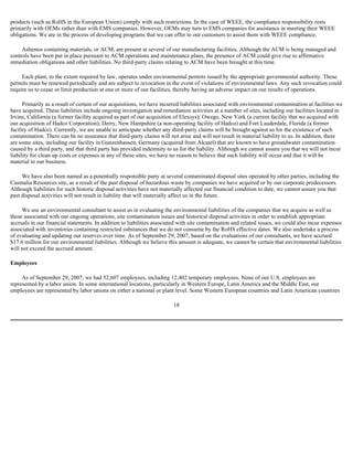  Sanmina-SCI's 2007 10-K