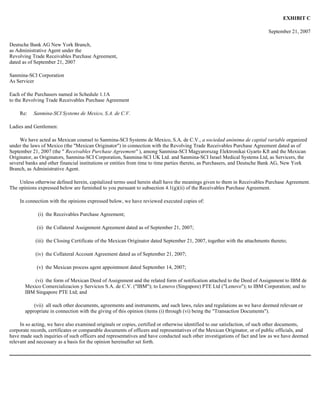  Sanmina-SCI's 2007 10-K