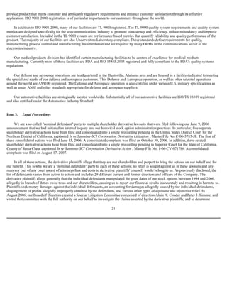  Sanmina-SCI's 2007 10-K