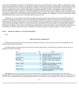  Sanmina-SCI's 2007 10-K
