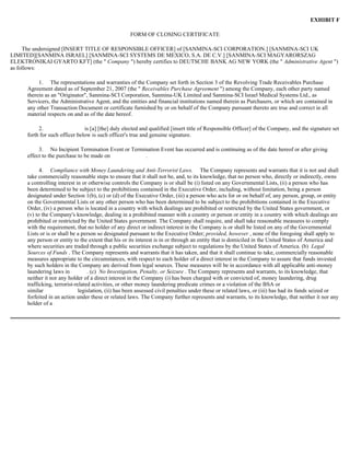  Sanmina-SCI's 2007 10-K