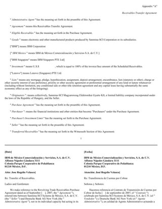  Sanmina-SCI's 2007 10-K