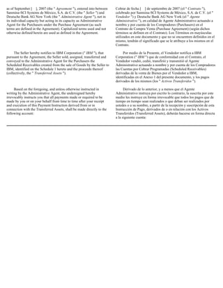  Sanmina-SCI's 2007 10-K