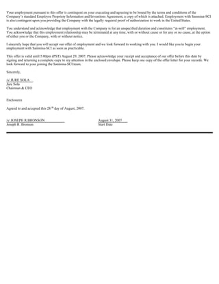  Sanmina-SCI's 2007 10-K