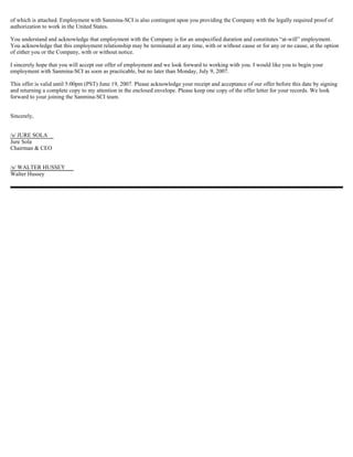  Sanmina-SCI's 2007 10-K