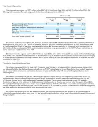  Sanmina-SCI's 2007 10-K
