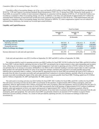  Sanmina-SCI's 2007 10-K