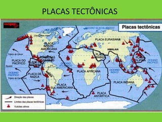 PLACAS TECTÔNICAS
 