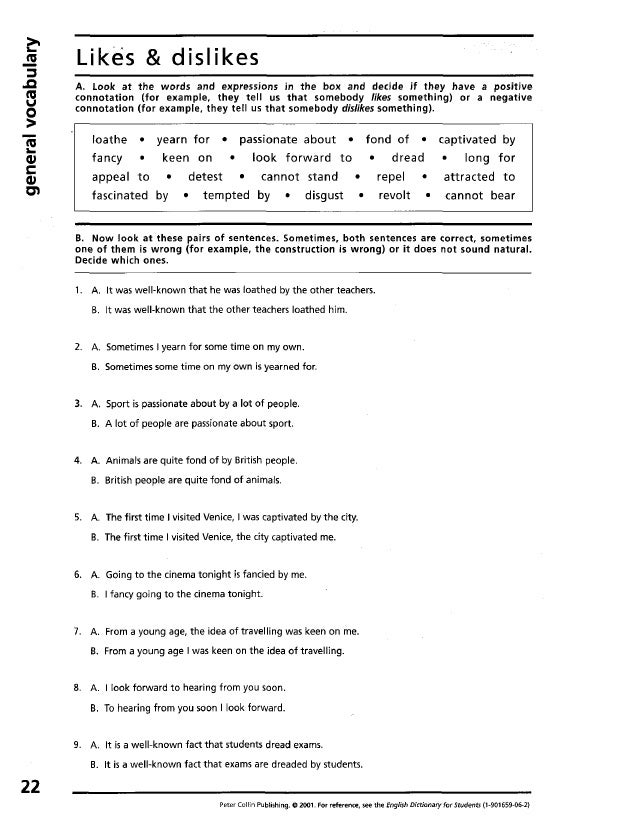 Talking About Likes And Dislikes In Ielts Speaking