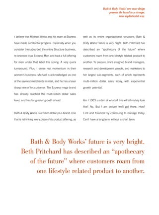 limited brands annual report 2001 full