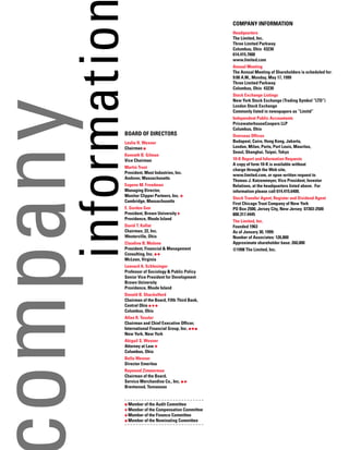 limited brands annual report 1998_full