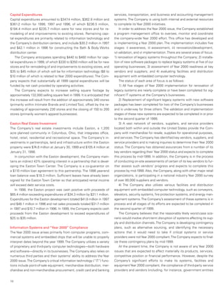 limited brands annual report 1998_mda