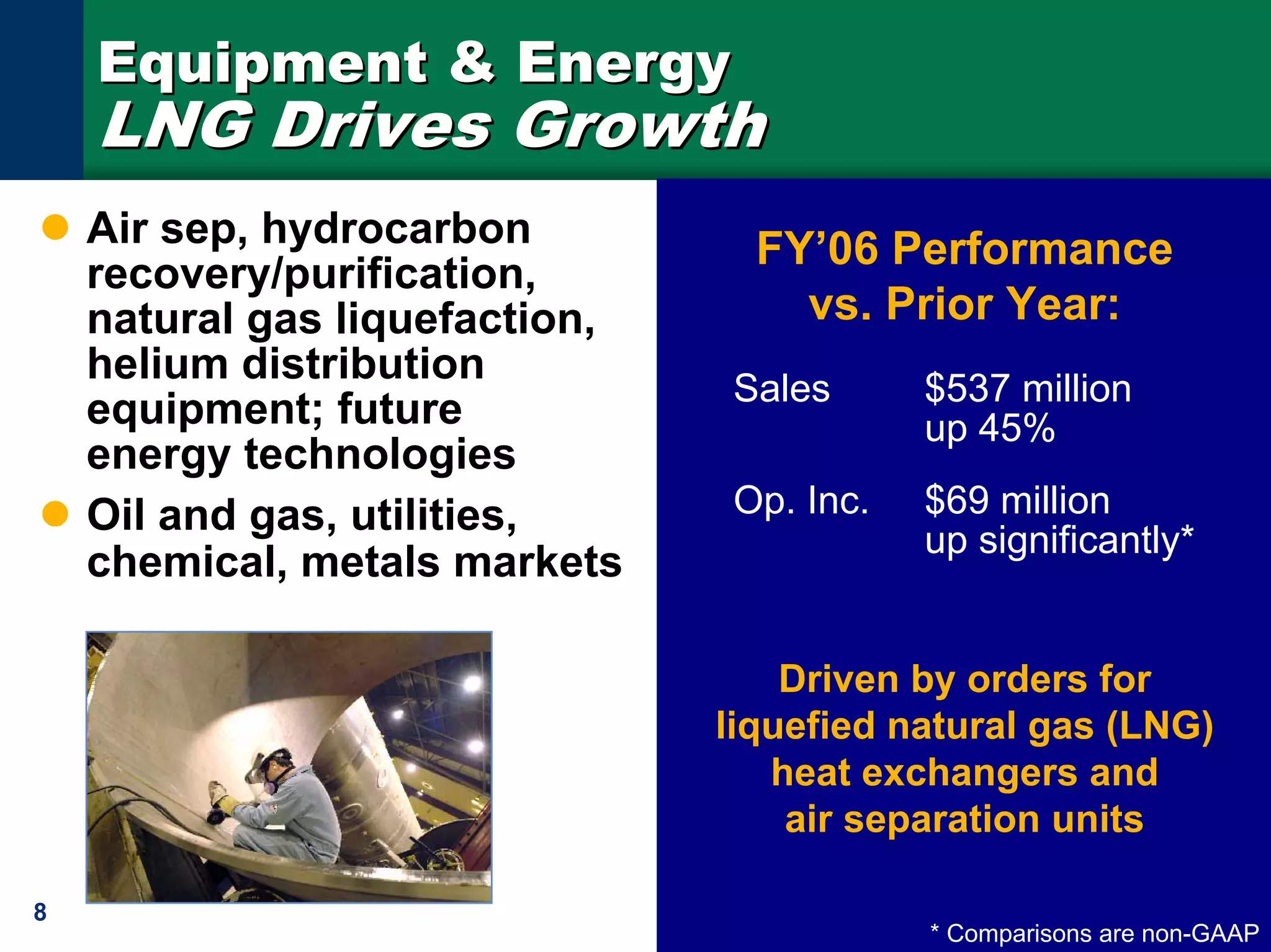 air products & chemicals 16 May 2007 Goldman Sachs