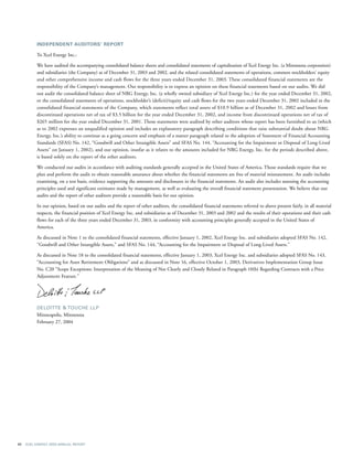 xcel energy ar 03 financials