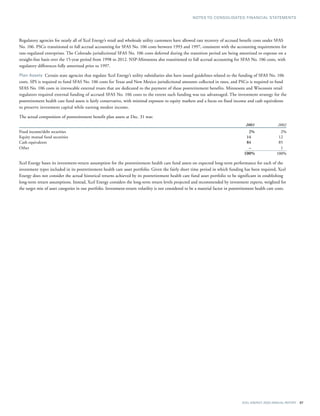 xcel energy ar 03 financials