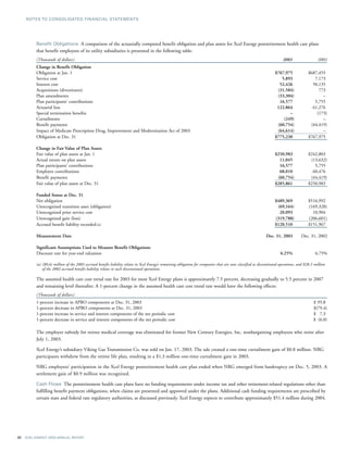 xcel energy ar 03 financials
