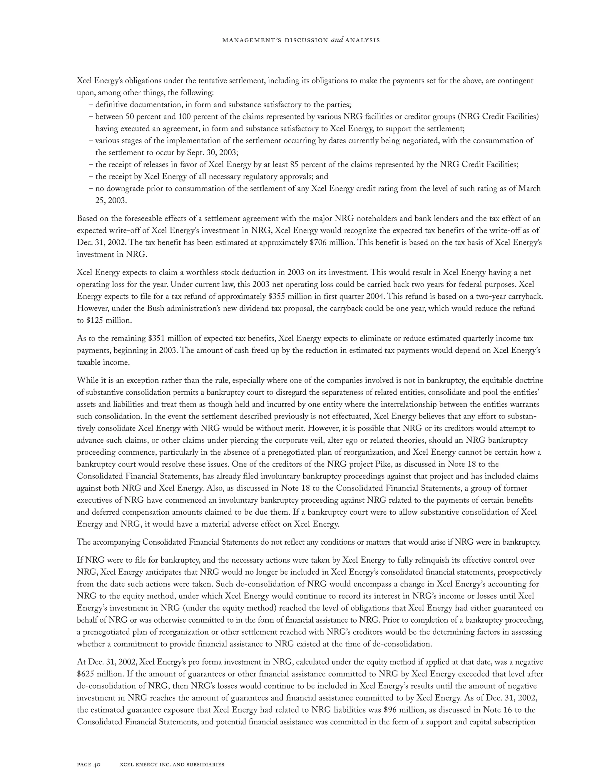 xcel energy ar 02 fin