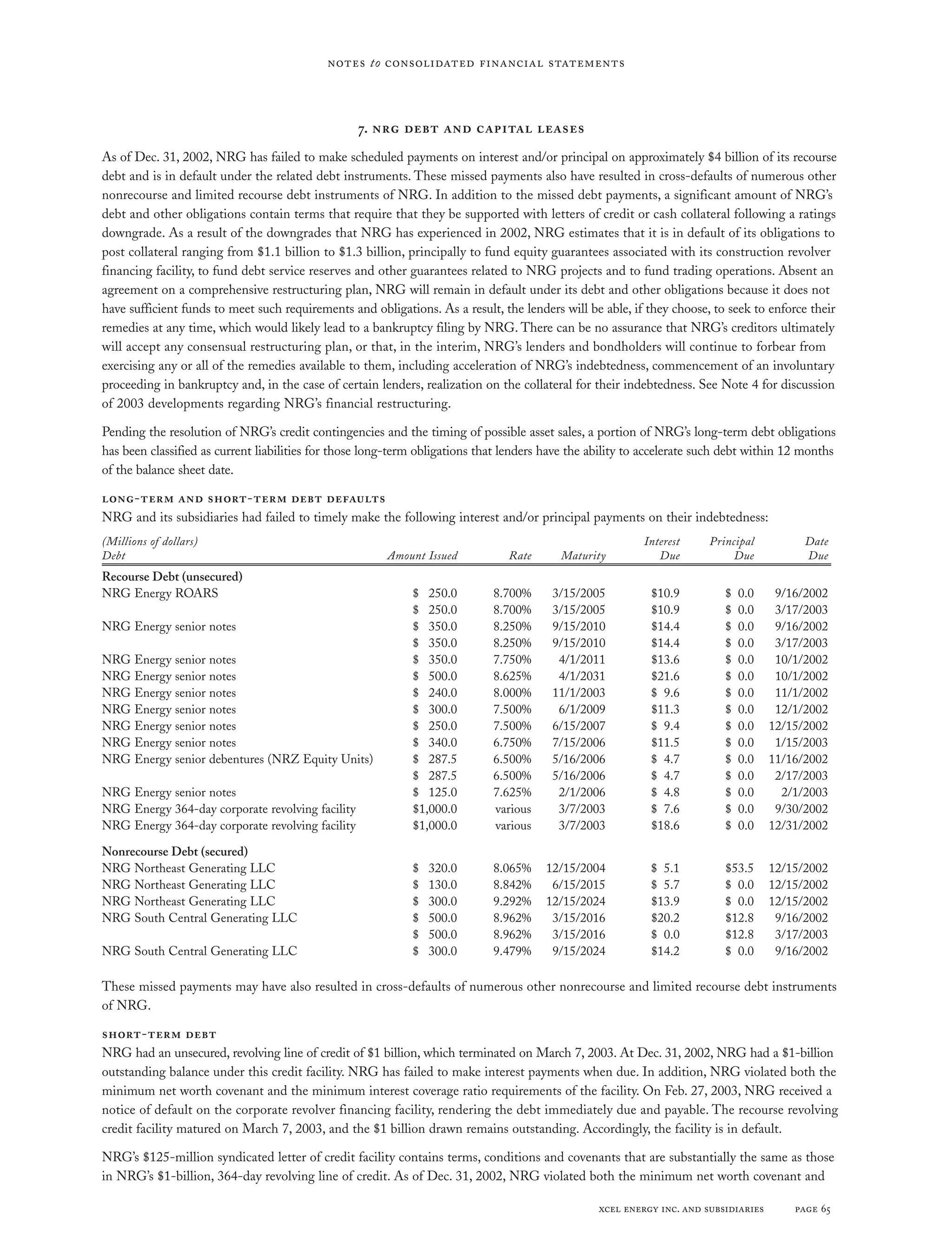 xcel energy ar 02 fin