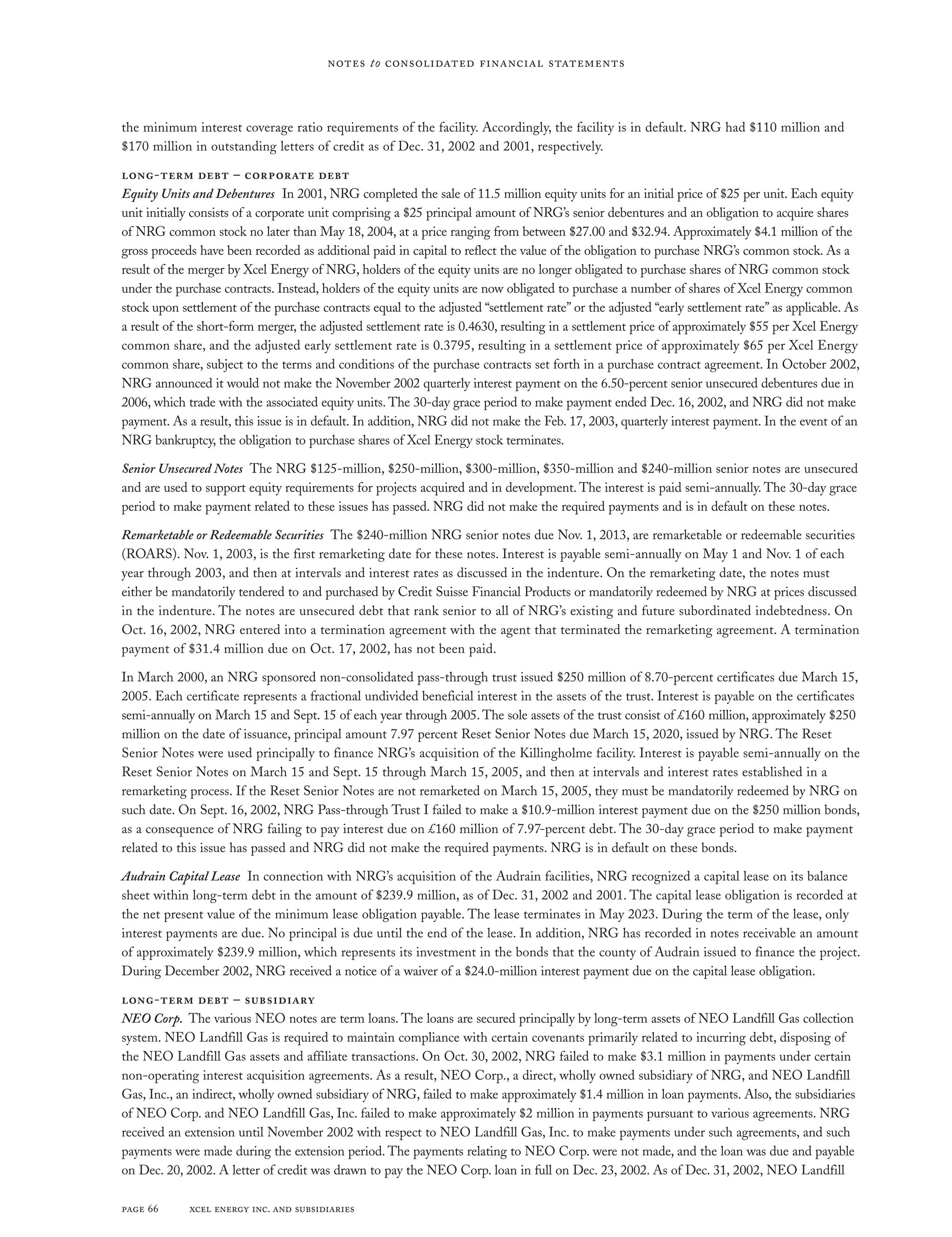 xcel energy ar 02 fin