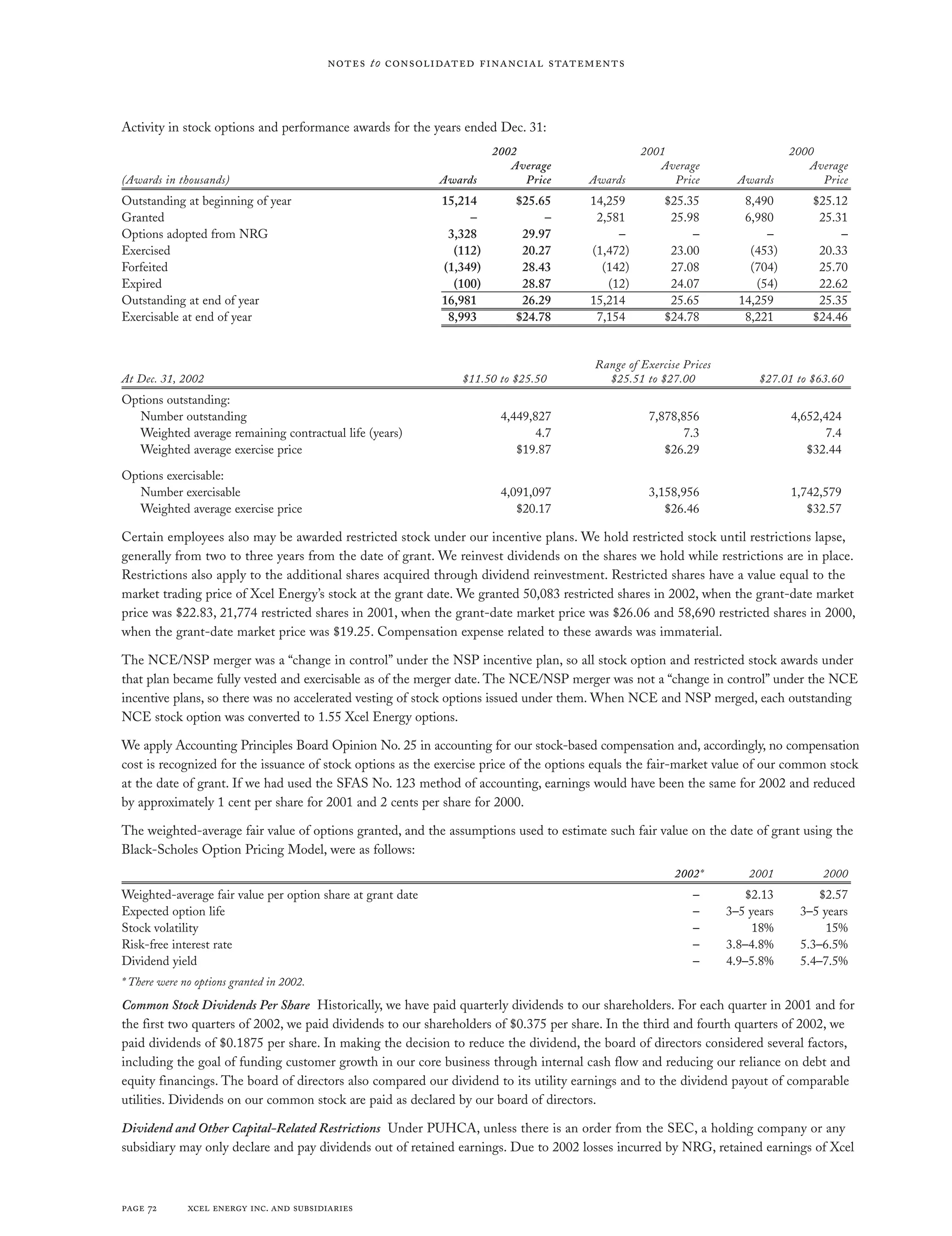 xcel energy ar 02 fin