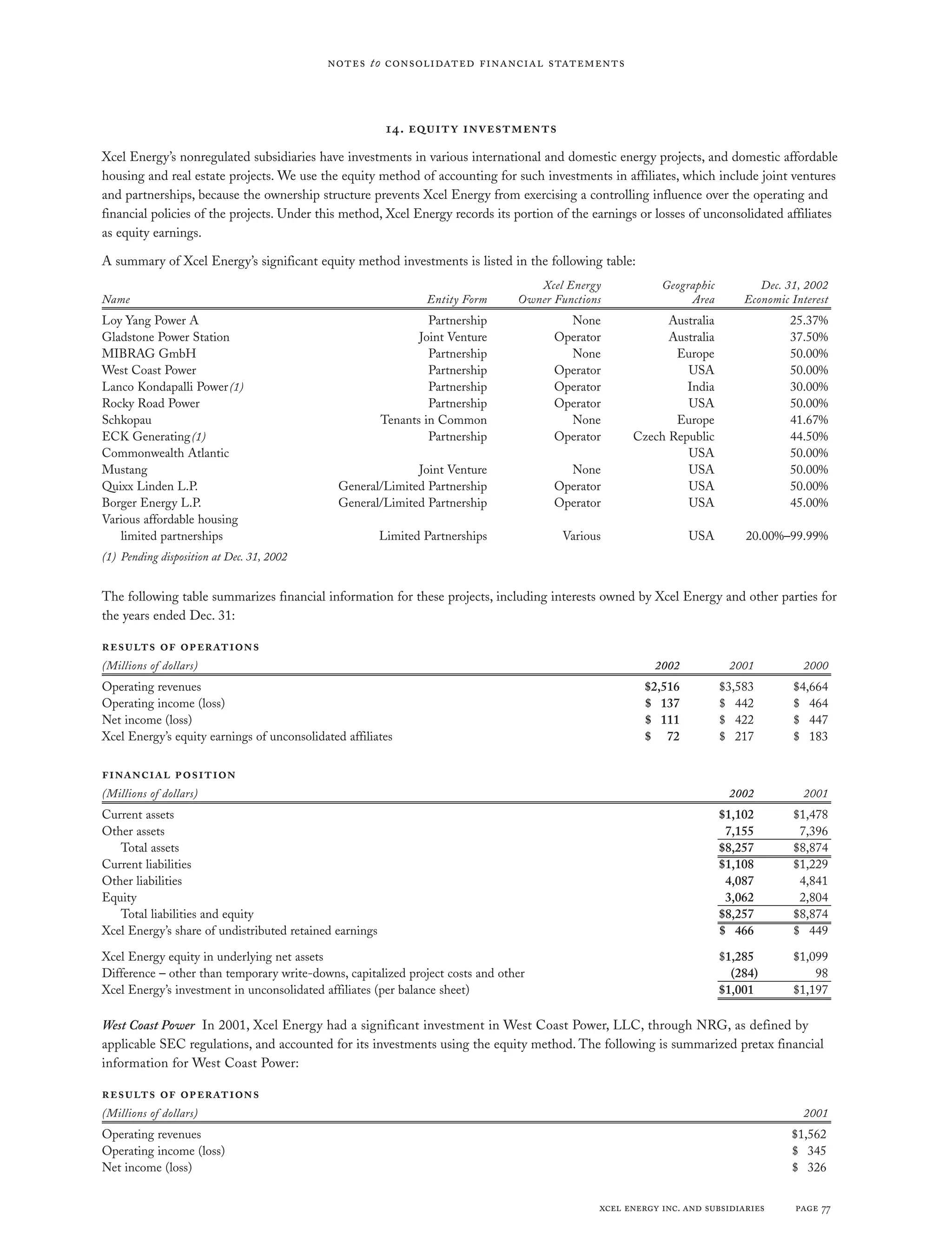 xcel energy ar 02 fin