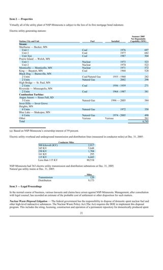 xcel energy NSP-MN_2005_10K