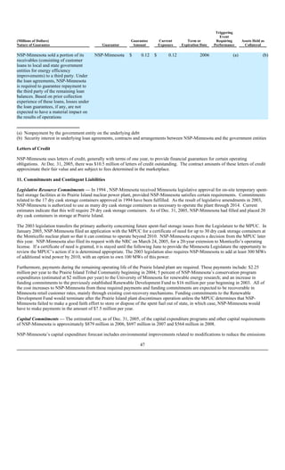 xcel energy NSP-MN_2005_10K