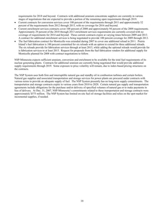 xcel energy 2007 NSP-WI10-K