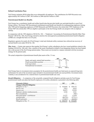 xcel energy 2007 NSP-WI10-K