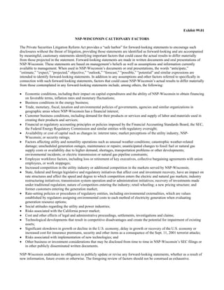 xcel energy 2007 NSP-WI10-K