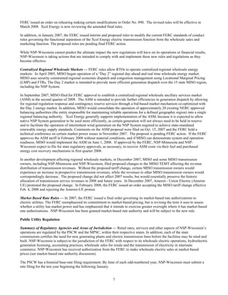 xcel energy 2007 NSP-WI10-K