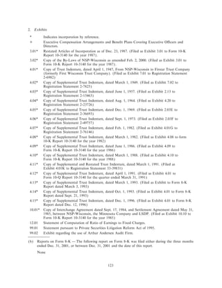 xcel energy utility subsidiaries 200110-k