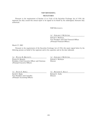 xcel energy utility subsidiaries 200110-k