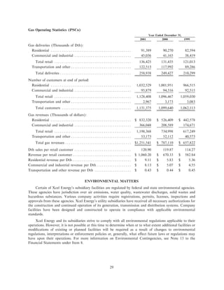 xcel energy utility subsidiaries 200110-k