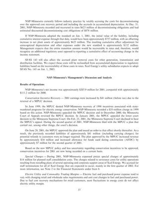 xcel energy utility subsidiaries 200110-k