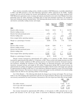 xcel energy utility subsidiaries 200110-k