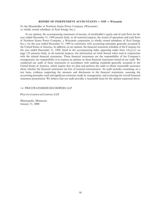 xcel energy utility subsidiaries 200110-k