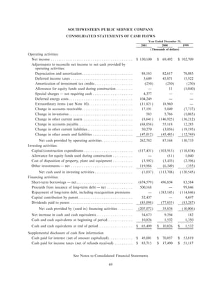 xcel energy utility subsidiaries 200110-k