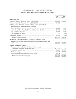 xcel energy utility subsidiaries 200110-k