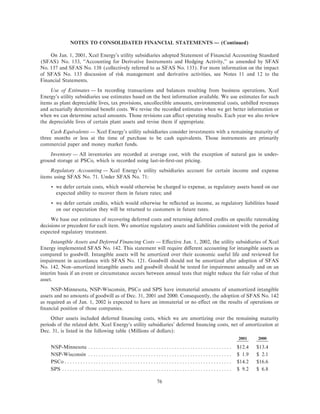 xcel energy utility subsidiaries 200110-k