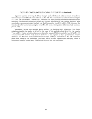 xcel energy utility subsidiaries 200110-k