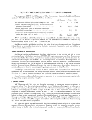 xcel energy utility subsidiaries 200110-k