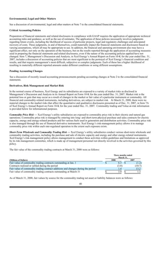 xcel energy Q1 08_10Q