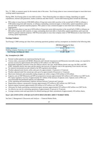 xcel energy Q1 08_10Q