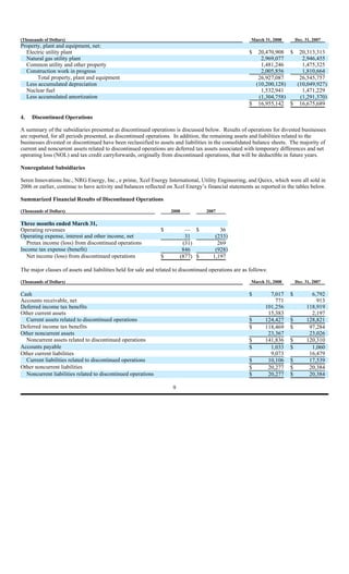 xcel energy Q1 08_10Q