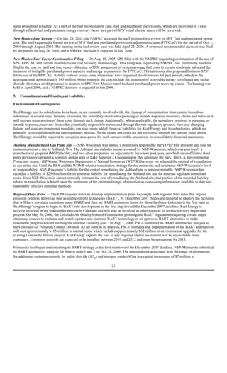 xcel energy 7_17XCEL10QQ32006