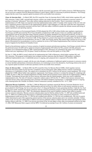 xcel energy 7_17XCEL10QQ32006