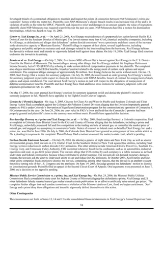 xcel energy 7_17XCEL10QQ32006